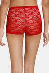 Zivame Low Rise Full Coverage Boyshorts - Barbados Cherry — thumbnail 3